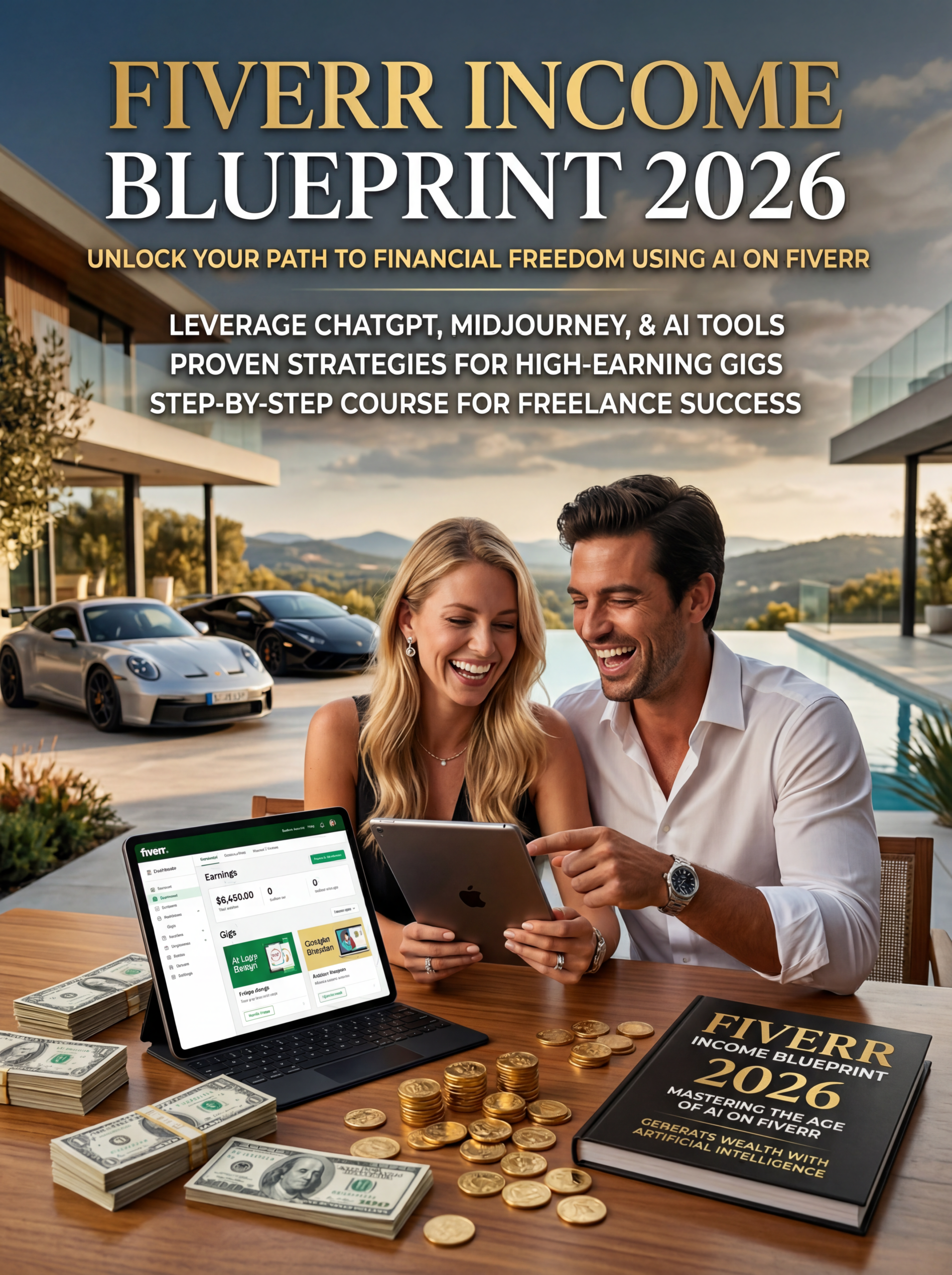 Fiverr Income Blueprint 2026 poster
